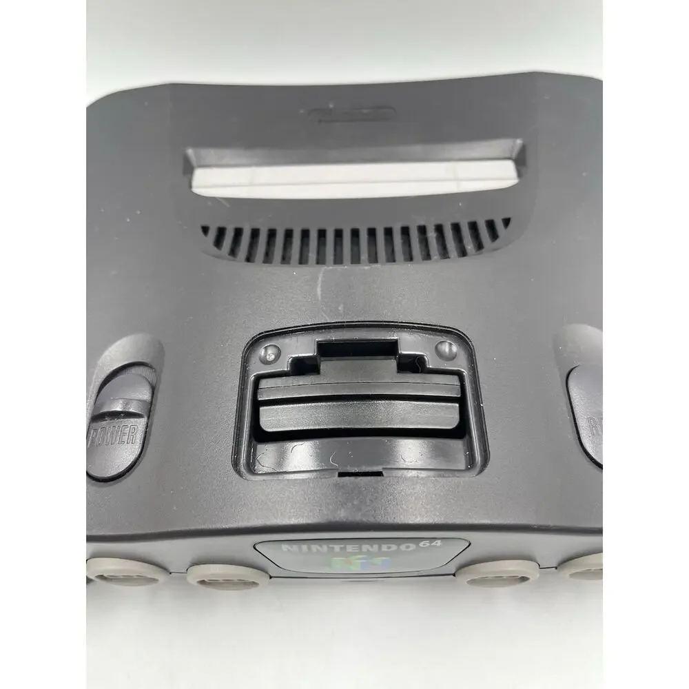 Nintendo 64 N64 Game Console w/ Gray Controller + Cords - TESTED Region Free JP